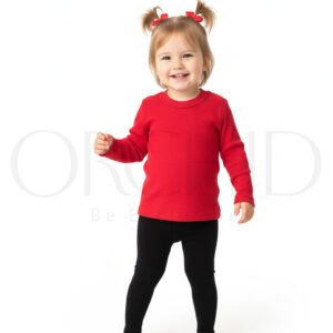 Toddler Round Neck Winter Set – 2x1 Knitted Cotton – Soft & Stretchable Warm Wear – orchid.pk