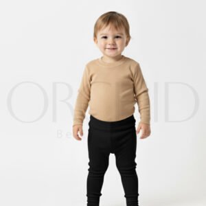 Toddler Round Neck Winter Set – 2x1 Knitted Cotton – Soft & Stretchable Warm Wear – orchid.pk