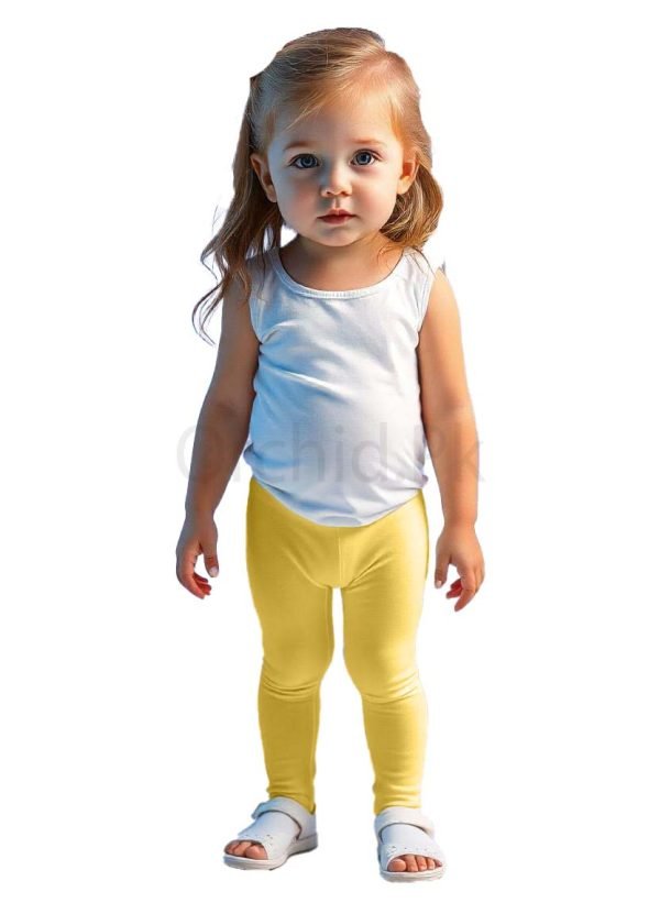 Toddler Summer Tights Yellow