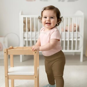 Infant Summer Cotton Tights – Soft Breathable Stretch Fabric for Babies