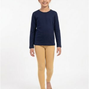 Girl Cotton Tights Winter Skin Front View – Orchid.pk