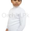 Boys Winter High Neck White