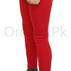 Boys Winter Tights Red