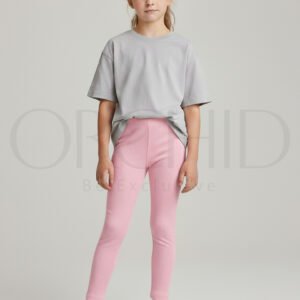 “Girls Cotton 2x1 Knitted Winter Tights – Soft Stretchable Warm Leggings | orchid.pk”
