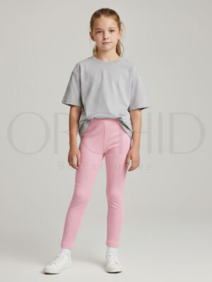 “Girls Cotton 2x1 Knitted Winter Tights – Soft Stretchable Warm Leggings | orchid.pk”