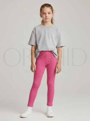 “Girls Cotton 2x1 Knitted Winter Tights – Soft Stretchable Warm Leggings | orchid.pk”
