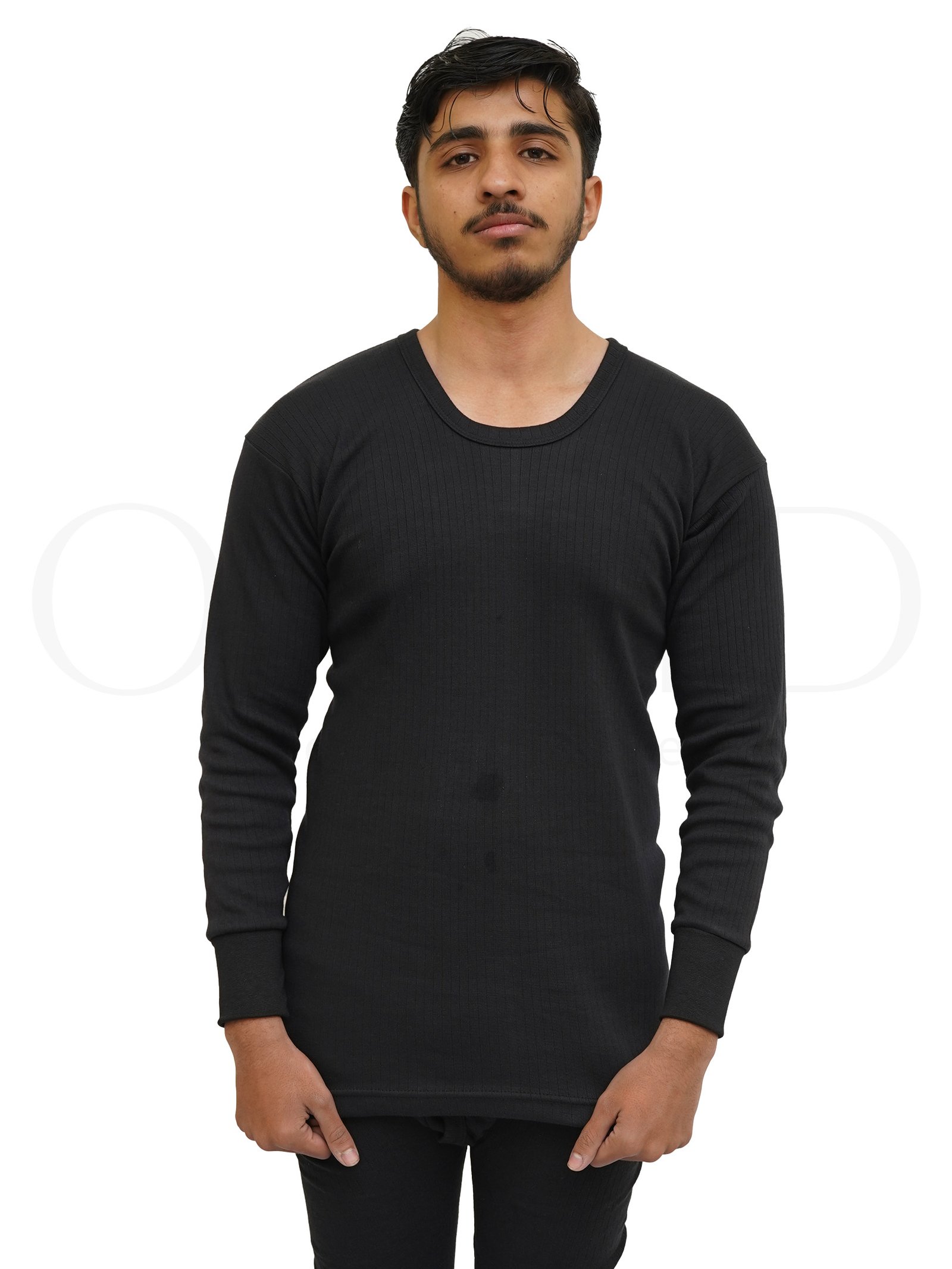 Men Thermal Bottom in Black, winter wear for men