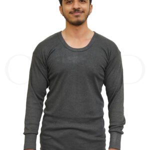 Men Thermal Bottom Grey, soft thermal fabric for winter
