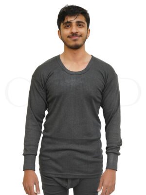 Men Thermal Bottom Grey, soft thermal fabric for winter