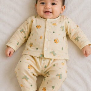 Orchid Infant Luxe Pajama Suit 100% Pure Cotton Lawn Skin